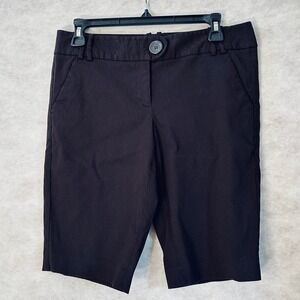The Limited Exact‎ Stretch Brown Bermuda Shorts - Women's Career